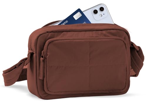 Crossbody Purses for Women with RFID Blocking Slots for Travel - color: 04-coffee