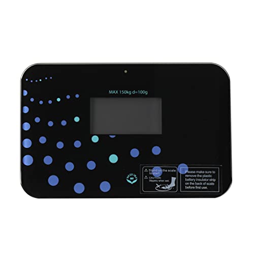 Auto Step On Super Mini Travel Bathroom Scale, 5.25" x 8.5" SBB0638SM: Twendy Wave - color: Trendy Wave