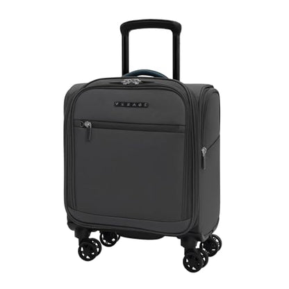 Verage Underseat Carry On Luggage with Wheels,14-Inch,Gray - color: Grey, size: 14-Inch Compact Underseat