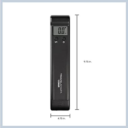 Conair Digital Luggage Scale, Luggage Weight Scale, 80lbs Scale with Overweight Alert in Black by Travel Smart