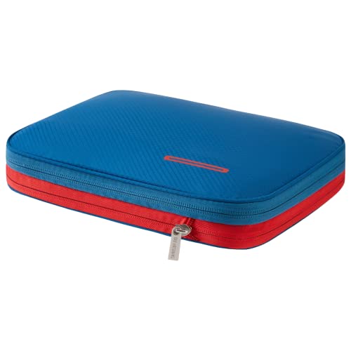 Bee Nesting Compression Packing Cube 4L Waterproof Travel Organizer - color: Blue Red, size: 4 L