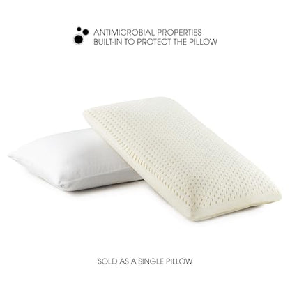I AM Natural Breathable Talalay Latex Pillow, Queen - size: Queen