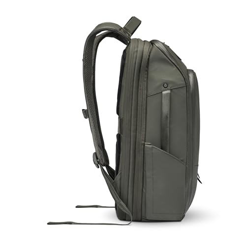 NOMATIC Travel Pack - Mens Travel Backpack - Expandable to 30L - Water Resistant Daypack - TSA-Ready - 16 Laptop - color: Olive, size: 20L