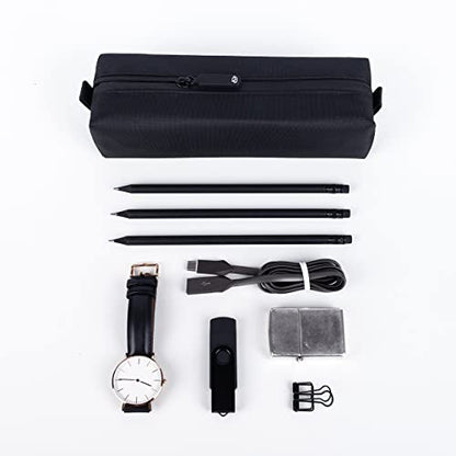 Comfyable Small Toiletry Bag for Men, Slim Mini Toothbrush Bag, Dopp Kit Bag - color: Blue, size: Small