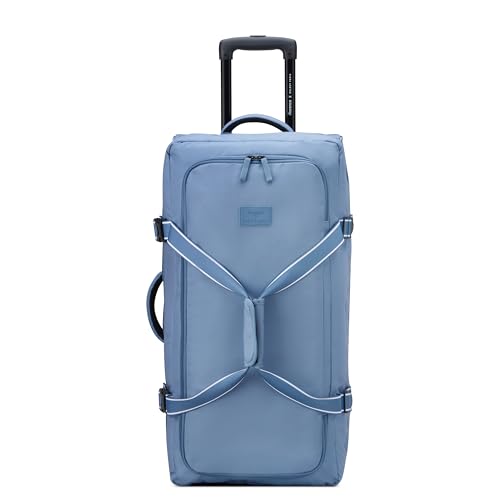 florence by mills On A Roll Two Wheel Rolling Travel Duffle Bag, Zinc Blue, 28 Inch - color: Zinc Blue