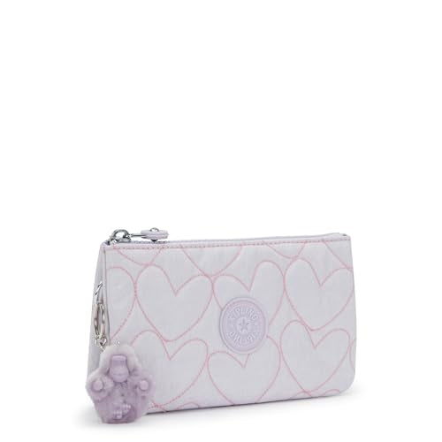 Kipling Women's Creativity L GM Cosmetic Bag - color: Hearts Shimmer