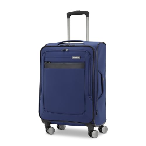 Samsonite Ascella 3.0 Softside Expandable Luggage with Spinner Wheels, CO EXP Spinner, Sapphire Blue - color: Sapphire Blue, size: Carry-on Spinner