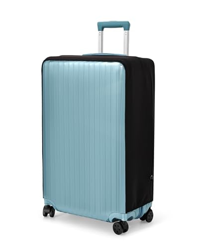 Travelkin Clear Luggage Cover For Suitcase, TPU Suitcase Cover Protector - size: 3. Medium