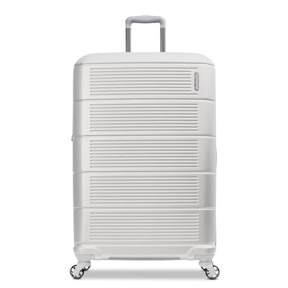 American Tourister Stratum 2.0 Expandable Hardside Luggage with Spinner Wheels - color: White, size: 3-Piece Set (Carry on/Medium/Large)