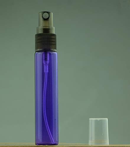 20 Pack 10ml Glass Perfume Spray Bottle, 10ML Purple Spray bottles - color: Purple