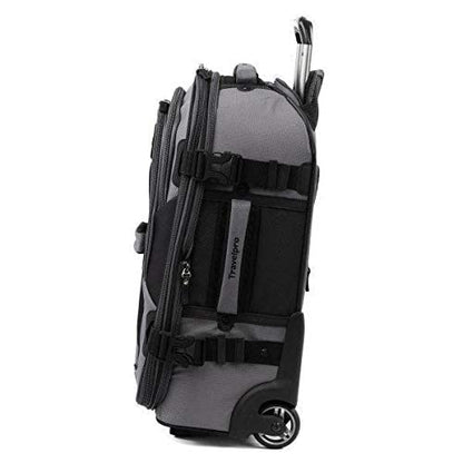 Travelpro Bold Softside Carry-On Rollaboard, Grey/Black, 2-Piece Set - color: Grey/Black, size: 2-Piece Set (22/28)