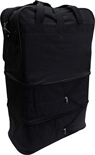 36'' Light-weight Expandable Wheeled Bag for Travel Holds 70 Lbs