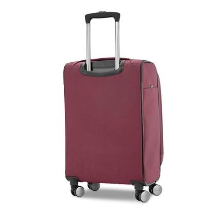 Samsonite Ascella 3.0 Softside Expandable Luggage with Spinner Wheels, 3-Piece Set (20/25/28), Mauve Haze - color: Mauve Haze, size: 3-Piece Set (Carry on/Medium/Large)