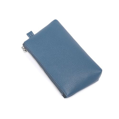 Small Makeup Bag for Purse, Leather Cosmetic (Brussels Sprouts) - color: PU/Brussels Sprouts