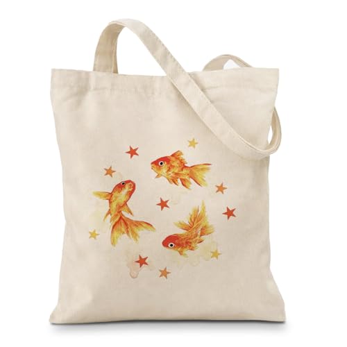 Funny Canvas Tote Bag, Reusable Playful Pattern Shoulder Bag, Whimsical Carryall for Shopping Beach Travel - color: Travel 08