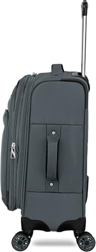 Expandable Spinner, 20-Inch Spinner Carry-On, Steel - color: Steel, size: 20-Inch Spinner Carry-On