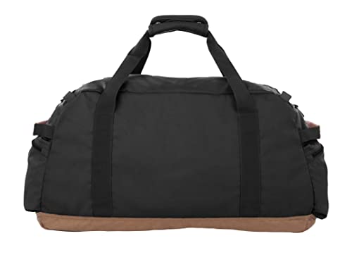 Eddie Bauer Bygone Duffel | Travel | Lightweight | Durable | Rugged Polyester/Nylon | U-Shaped Main Compartment - color: Black, size: 40L