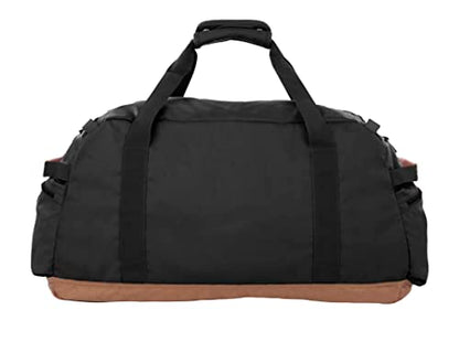 Eddie Bauer Bygone Duffel | Travel | Lightweight | Durable | Rugged Polyester/Nylon | U-Shaped Main Compartment - color: Black, size: 40L