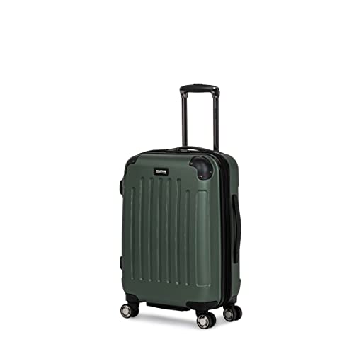Kenneth Cole REACTION Renegade Luggage Expandable 8-Wheel Spinner Lightweight Hardside Suitcase, Cilantro, 20-inch Carry On - color: Cilantro, size: 20-Inch Carry On