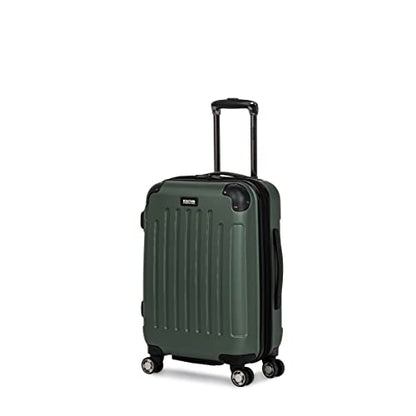Kenneth Cole REACTION Renegade Luggage Expandable 8-Wheel Spinner Lightweight Hardside Suitcase, Cilantro, 20-inch Carry On - color: Cilantro, size: 20-Inch Carry On