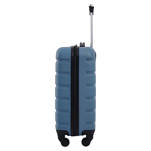 Wrangler Hardside Spinner Luggage, Blue Heaven, Carry-On 20-Inch - color: Blue Heaven