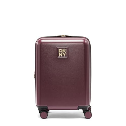 DKNY On the Go 21" Hardshell Lightweight Expandable Carry-On Luggage with Spinner Wheels,Burgundy - color: Burgundy, size: 21" Carry-On Luggage