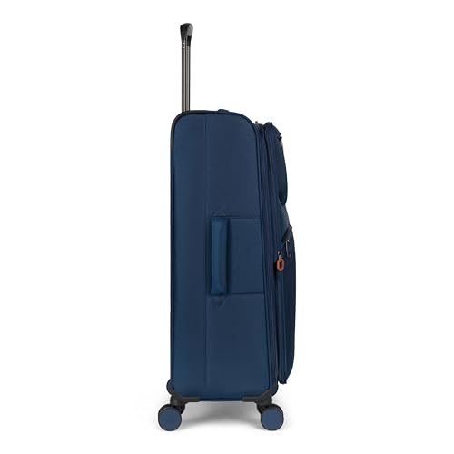 Quiksilver Buxton Suitcases Softside Expandable Luggage with Spinner Wheels, Large 3-Piece Set (20/26/30) (Navy) - color: Navy