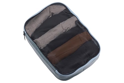 Thule Packing Cube, Size Medium, Transparent Fabric, Organize Shirts, Pants, Sweaters, Easy to Pack - color: POND GRAY, size: Medium, style: Single