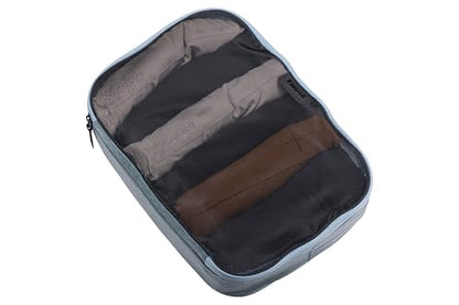 Thule Packing Cube, Size Medium, Transparent Fabric, Organize Shirts, Pants, Sweaters, Easy to Pack - color: POND GRAY, size: Medium, style: Single