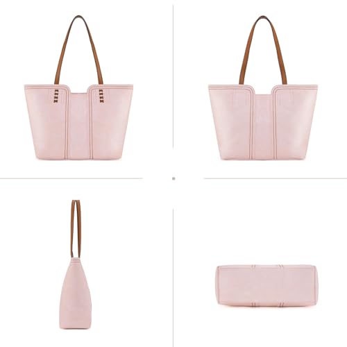 Montana West Tote Bag for Women Top Handle Satchel Purse - color: Cherry Blossom