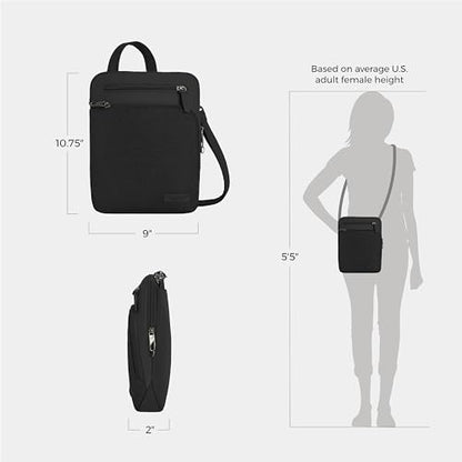 Travelon Anti-Theft Metro Small Crossbody - color: Black