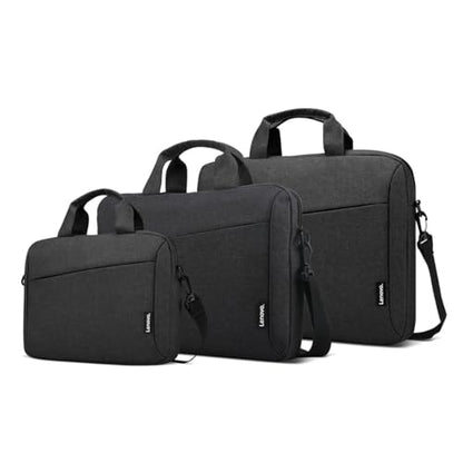 Lenovo Laptop Bag T210, Messenger Shoulder Bag for Laptop or Tablet, Sleek, Durable & Water-Repellent Fabric - size: 15.6 inch