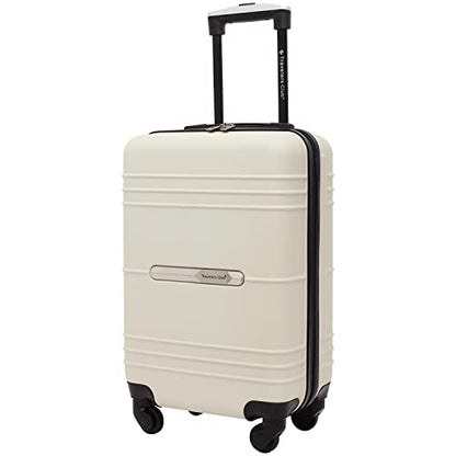 Travelers Club 22" Richmond Spinner Carry-On Luggage, Bone - color: Bone
