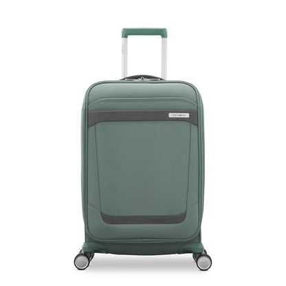 Samsonite Elevation Plus 22-Inch Carry-On - Expandable Softside Spinner Luggage - Cypress Green - color: Cypress Green, size: Expandable Carry-On