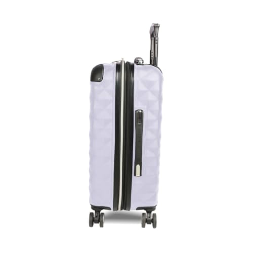 Kenneth Cole REACTION Diamond Tower Collection Lightweight Hardside Expandable 8-Wheel Spinner Travel Luggage, Lavender, 28-Inch Checked - color: Lavender, size: 28-Inch Checked