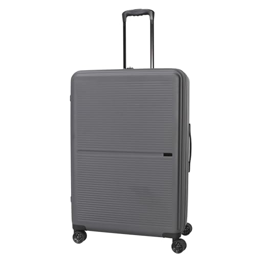 TRIPS AXIS 28-Inch Lightweight Durable Hardside 8-Wheel Spinner Checked Suitcase Size Luggage, Asphalt - color: Asphalt, size: LARGE CHECKED