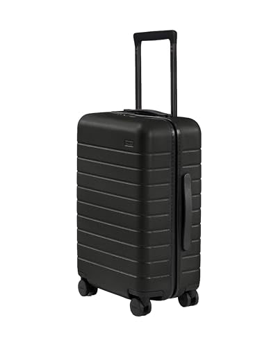 Away The Carry-On Luggage, 22-inch Lightweight Hardside Spinner Suitcase - color: Jet Black