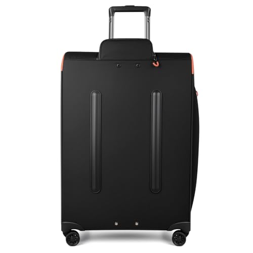 22" Softside Upright Luggage w/Front Open,Waterproof - color: Black, size: Carry-On 22-Inch
