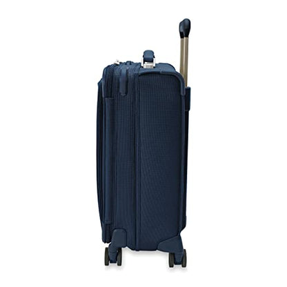 Briggs & Riley Baseline Global 21 Inch Softside Carry-On Spinner, Navy - color: Navy, size: 21" Carry-On