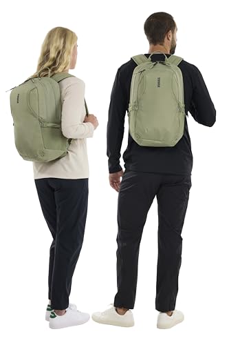 Thule EnRoute Backpack 23L, Elevated 15.6" Laptop Pocket, TPU Zip Pocket - color: Quiet Green, size: 23L