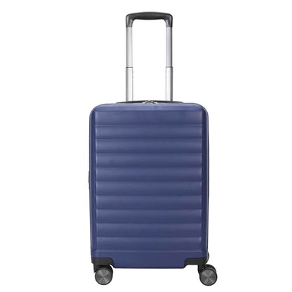 TRIPS EON 2-Piece Hardside 8-Wheel Spinner Luggage Set: 20" Carry-On & 28" Checked Suitcase Size Luggage, Blue Ribbon - color: Blue Ribbon, size: 2PC SET(CARRY ON+ LG CHECK)