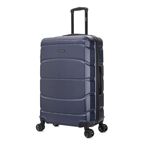 DUKAP SENSE 28-Inch Large Hardside Spinner Luggage Durable Zippered Blue - color: Blue, size: 28 Inch, style: Sense Single