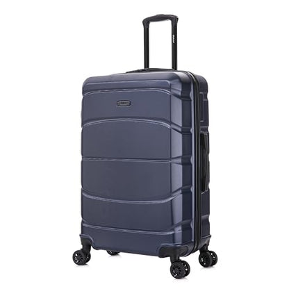 DUKAP SENSE 28-Inch Large Hardside Spinner Luggage Durable Zippered Blue - color: Blue, size: 28 Inch, style: Sense Single