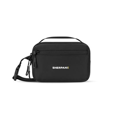 Sherpani Hyk, Small Sling Bag, Lightweight Travel Fanny Pack - color: Raven