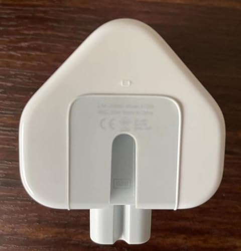3 Prong Mac Duckhead Power Adapter UK Travel Standard Plug Head for MacBook - color: White01, size: Mac UK Travel Adapter Plug