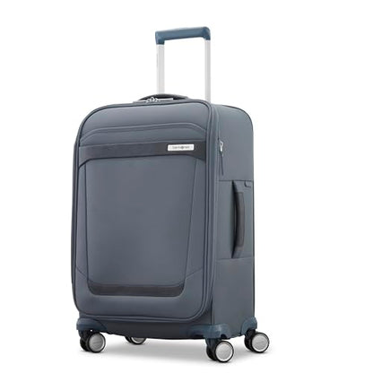 Samsonite Elevation Plus 22-Inch Carry-On - Expandable Softside Spinner Luggage - Slate - color: Slate, size: Expandable Carry-On