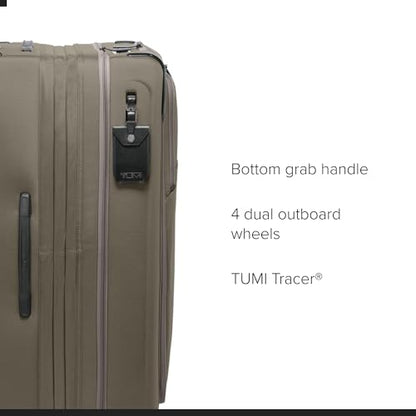 TUMI Alpha X-Large Dual Access Expandable 4-Wheeled Checked, Grey Alloy - color: Grey Alloy