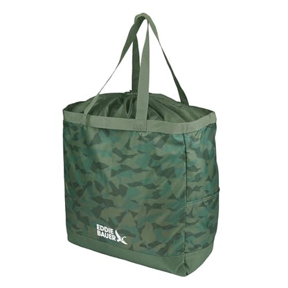 Eddie Bauer Stowaway Packable Tote Bag - color: Sprig