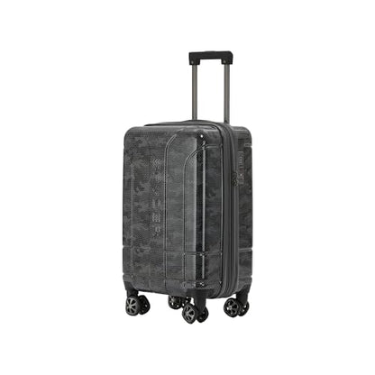 Spyder Matrix 20 Inch Expandable Hardside Upright Suitcase with 360° Spinner Wheels, TSA Approved Lock, Gray/Black - color: Gray/Black, size: Carry-On
