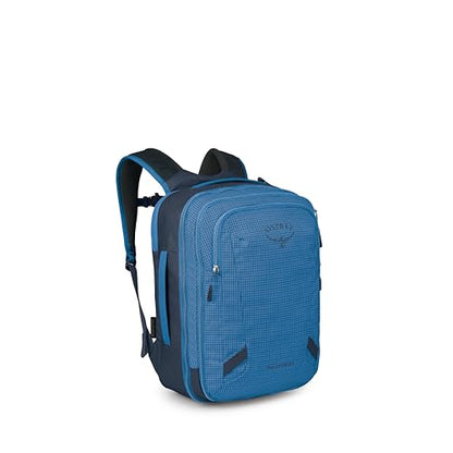Osprey Transporter 26+6 여행용 팩, 블루 OS - color: Blue Flame.